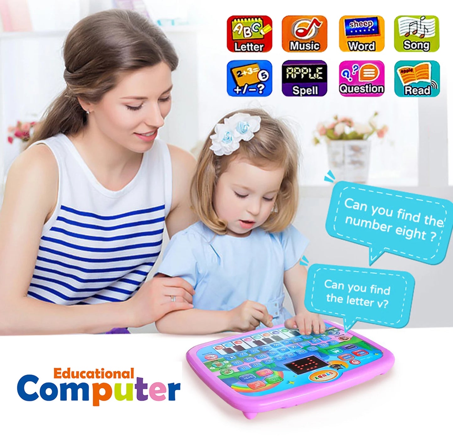 Tablette Educative Interactive d Eveil pour Enfants