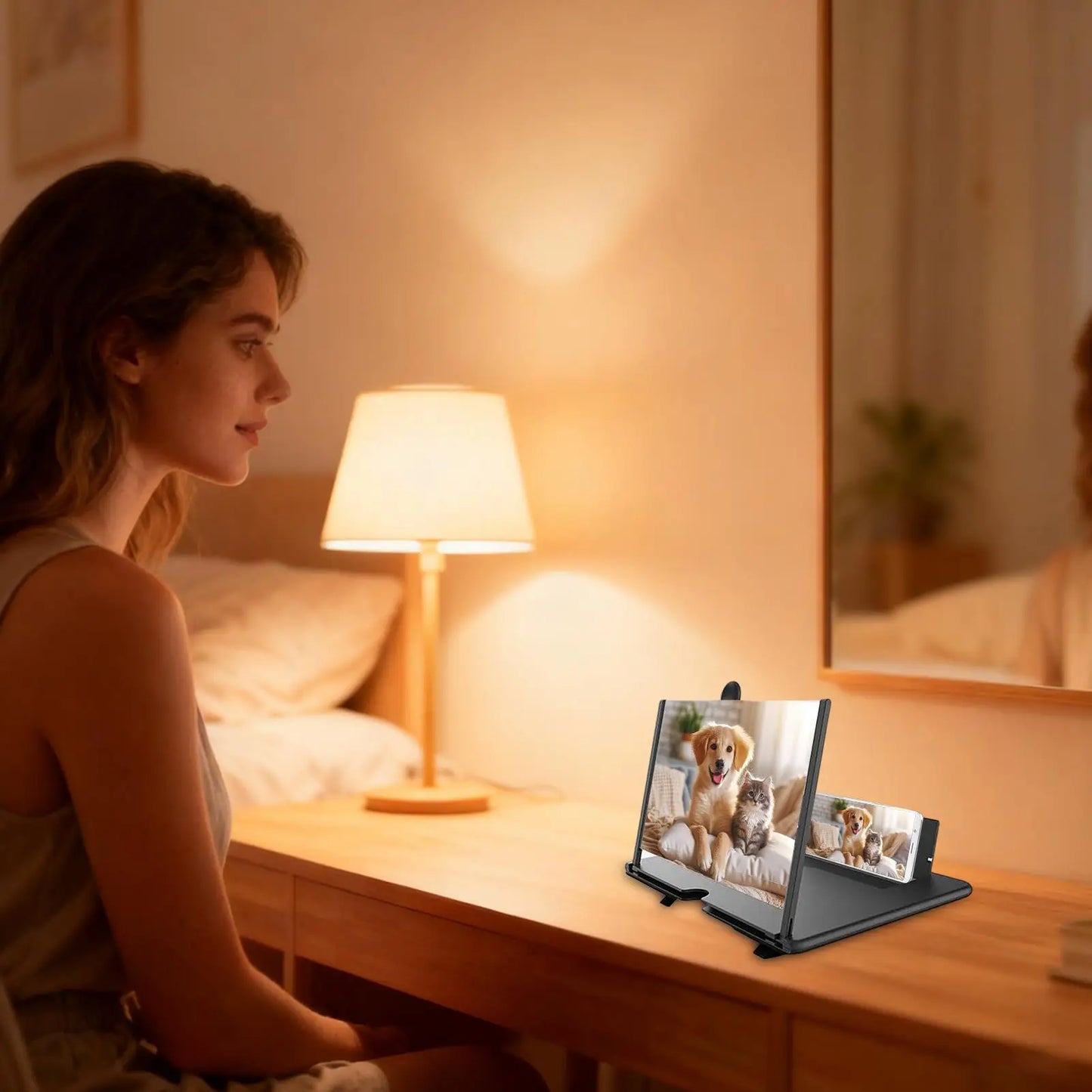 Amplificateur d'Écran HD Pliable pour Smartphone
