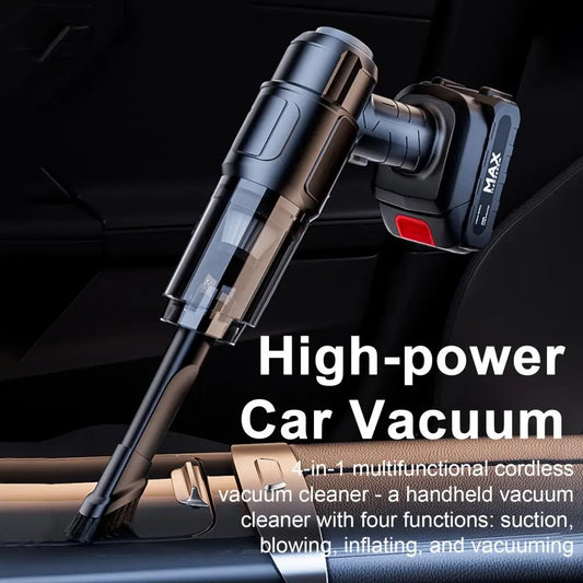 Aspirateur de Voiture Sans Fil Puissant 5500Pa